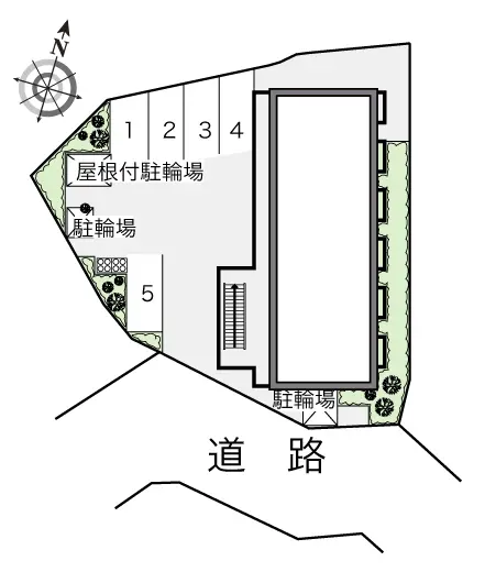 ★手数料０円★宝塚市南ひばりガ丘２丁目 月極駐車場